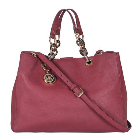 red ruby michael kors|michael kors ruby medium satchel.